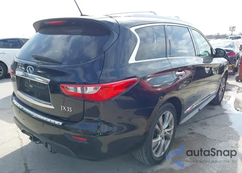 2013 Infiniti Jx35 z USA, uszkodzony, nr VIN 5N1AL0MM0DC322324